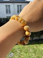Hochwertiges Golden Tigers Eye Armband 10mm