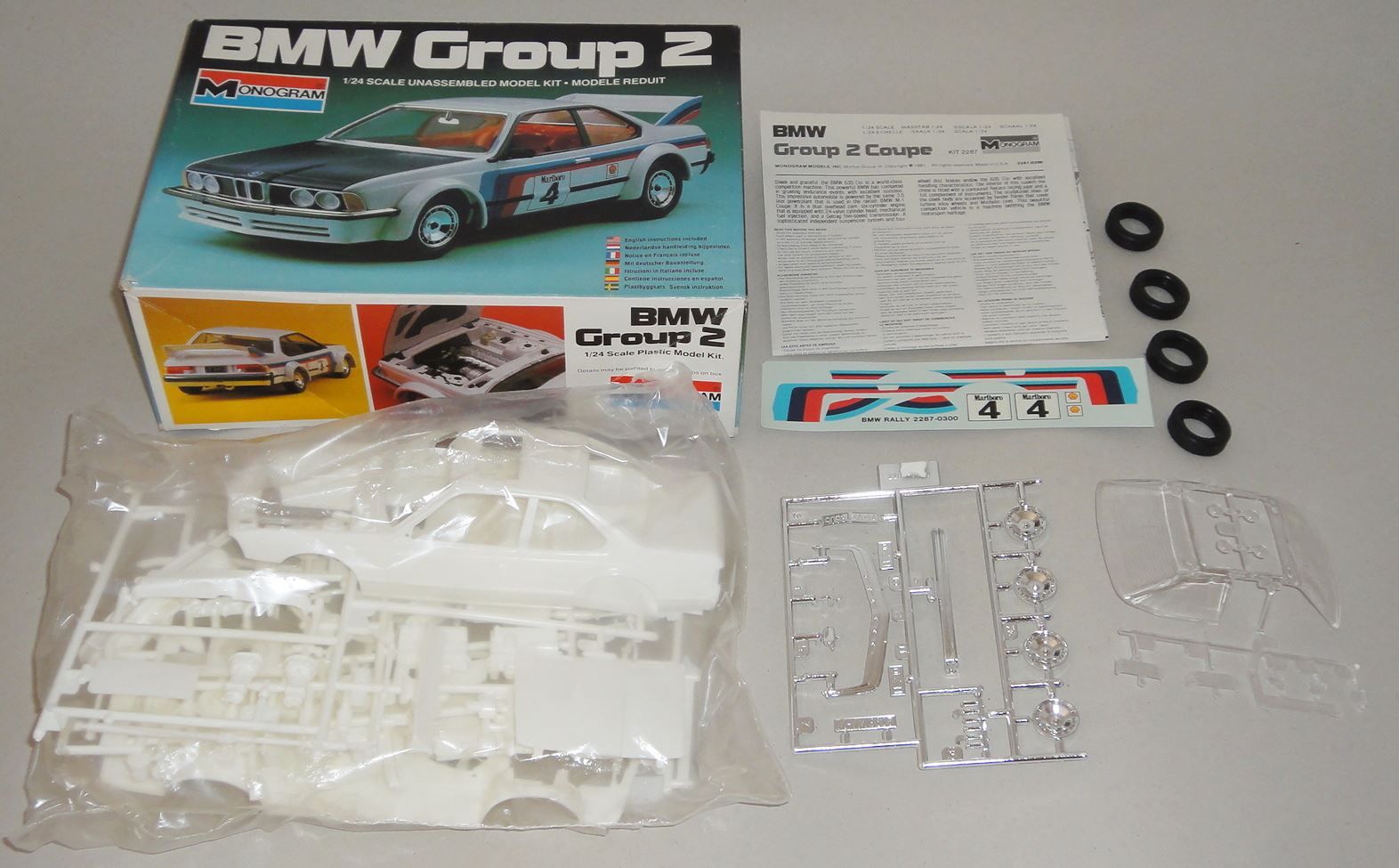 Kit di modellismo & Modellini statici: MONOGRAM BMW 635 CSi Group 2 1:24 – Nuovo (secondo la descrizione) da Frümsen venduto da Malibu69 1