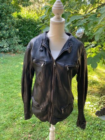 Giorgio Brato  Lederjacke dunkelbraun ca. Gr. 36-38