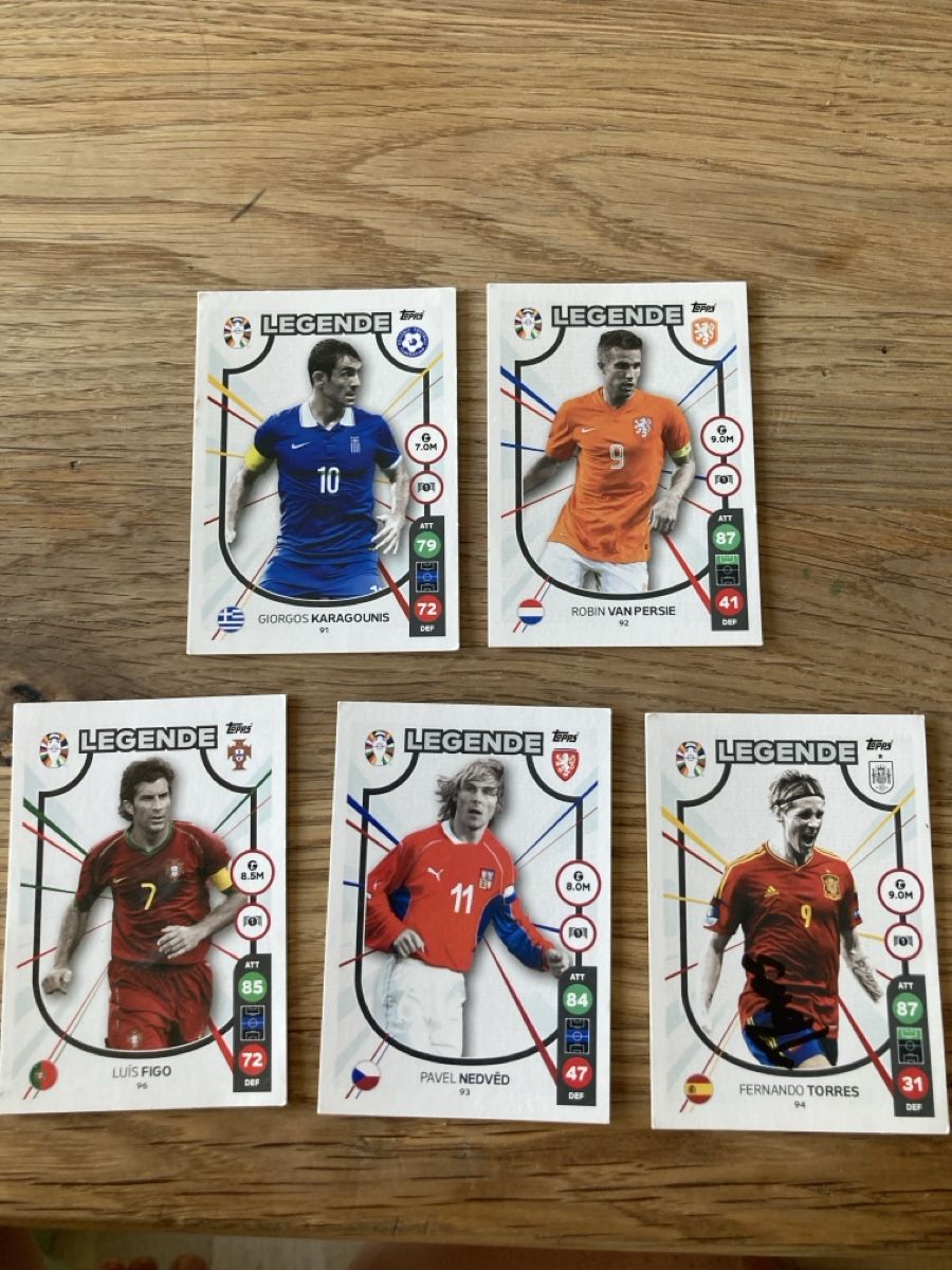 Topps Carte collezionabili: Euro 2024 Topps 4 Karten Legenden – Usato da Solothurn venduto da Steffi_1983