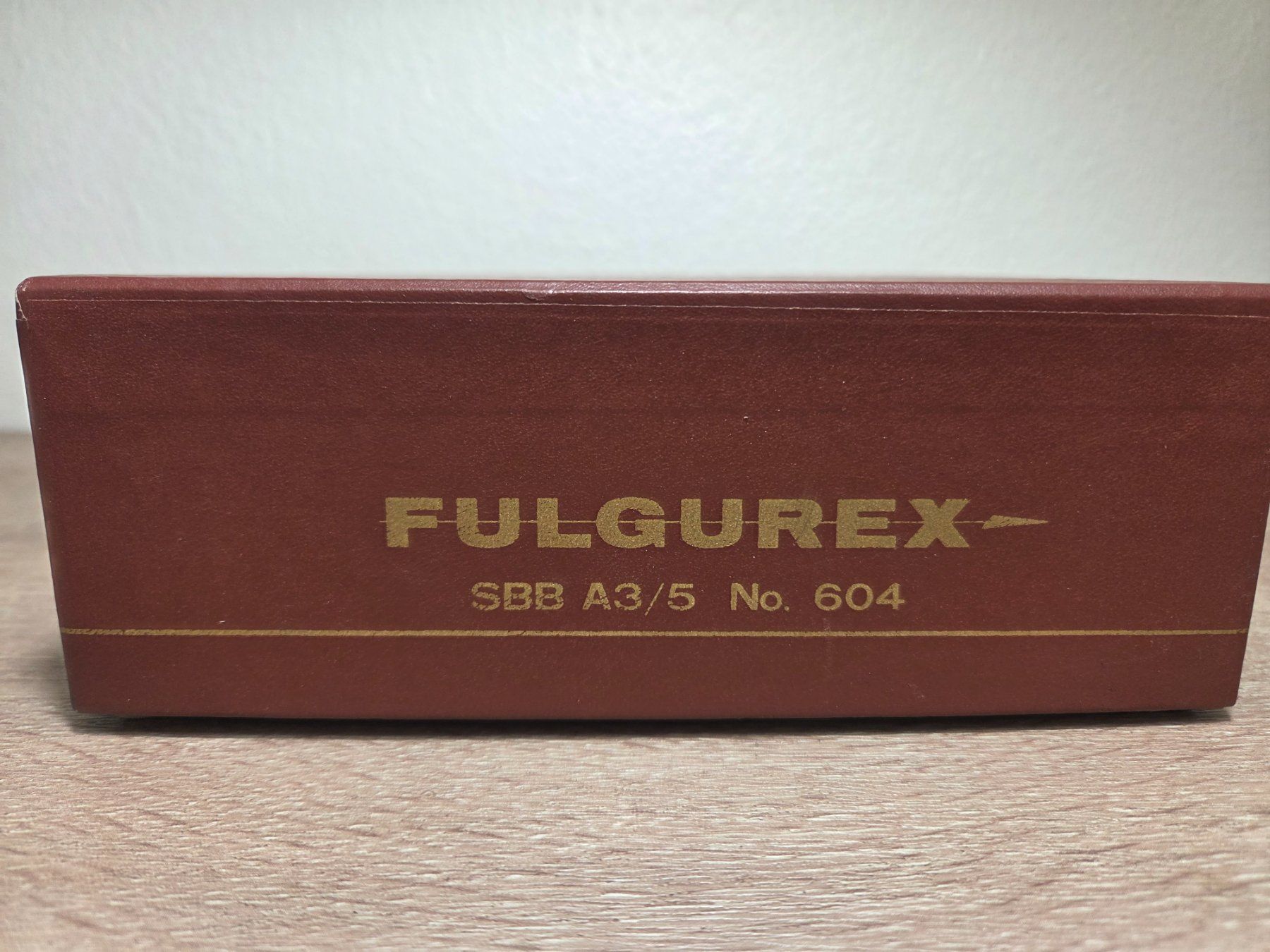 Fulgurex Modellini di ferrovie: Fulgurex Dampflok  A3/5 604 SBB H0 – Usato da St-Aubin-Sauges venduto da Lo_Go 8