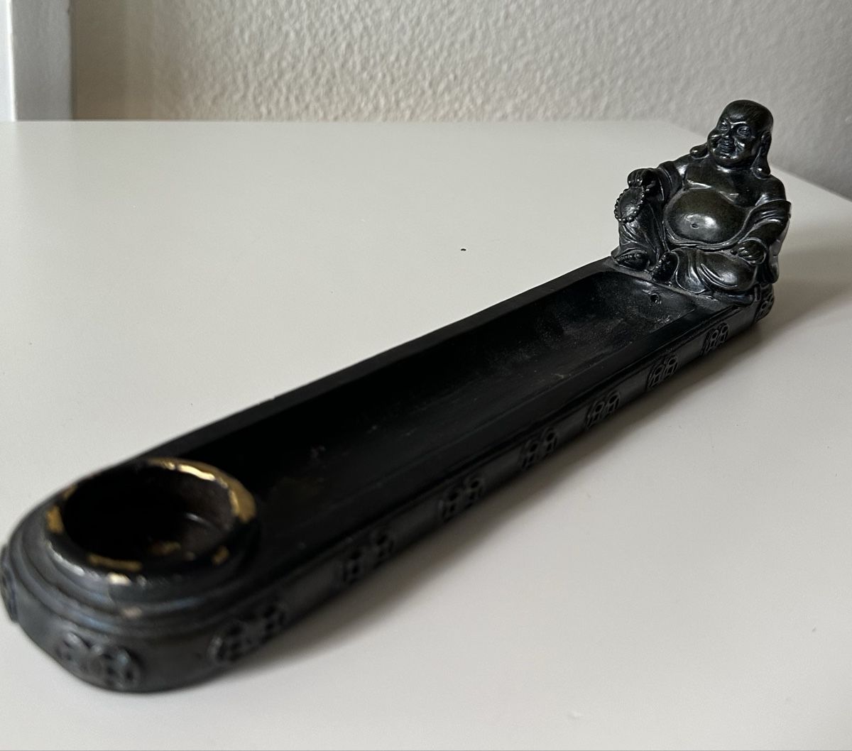 Bruciatori di incenso: Buddha Räucherstäbchenhalter – Usato da Benken SG venduto da SecondTreasure 1