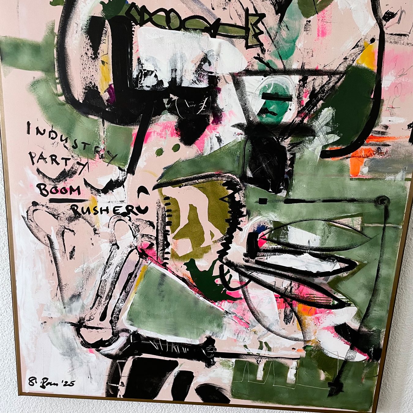 Foto & Immagini: Boom Rusher Expressionismus Acryl Kunst Bild Urban Bammert – Nuovo (secondo la descrizione) da St. Niklausen LU venduto da Stefan_Bammert_Art 7