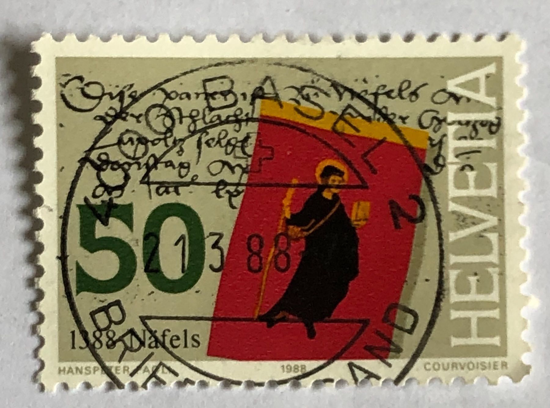 Alle Briefmarken: Nr.760  mit Vollstempel Basel – Gebraucht aus Aarau von Billa007