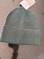 Bonnet couleur olive, laine et polyamide ado ou adulte