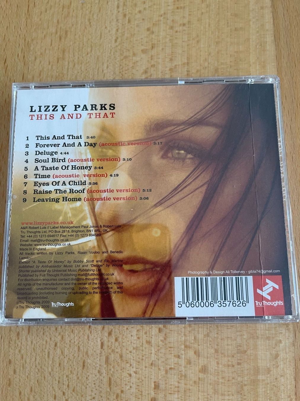 CD: Lizzy Parks - This and that – Usato da Rüti ZH venduto da alumedien 1