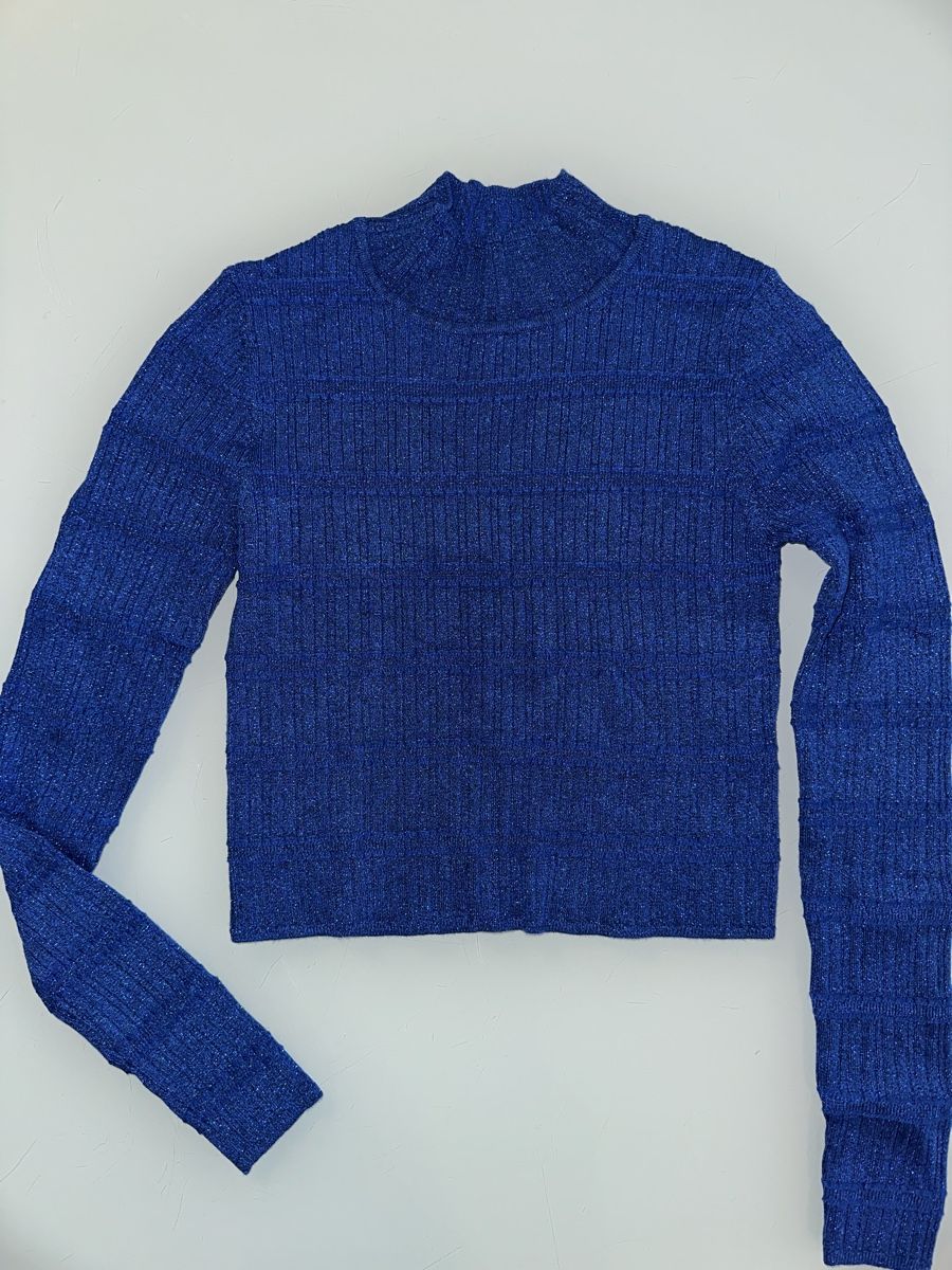 Esprit Tops: Esprit Blue Knitted top, size S – Gebraucht aus Kloten von gab_jl5l