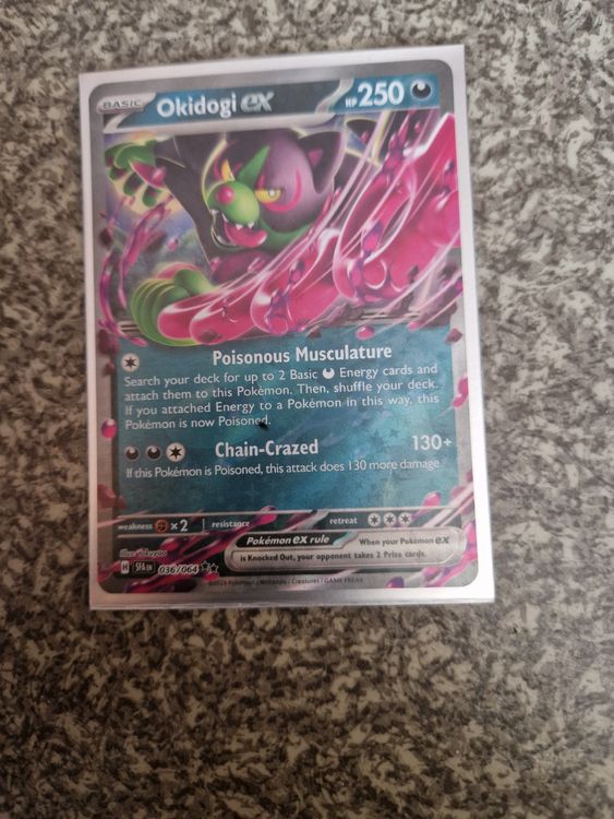 Carte Pokémon Okidogi EX EN (Neu (gemäss Beschreibung)) in Marly für ...