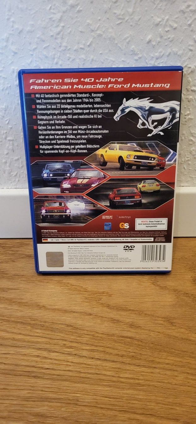 Sony Giochi: PS2 - Ford Mustang The Legend Lives – Usato da Münsingen venduto da Heroism2010 1