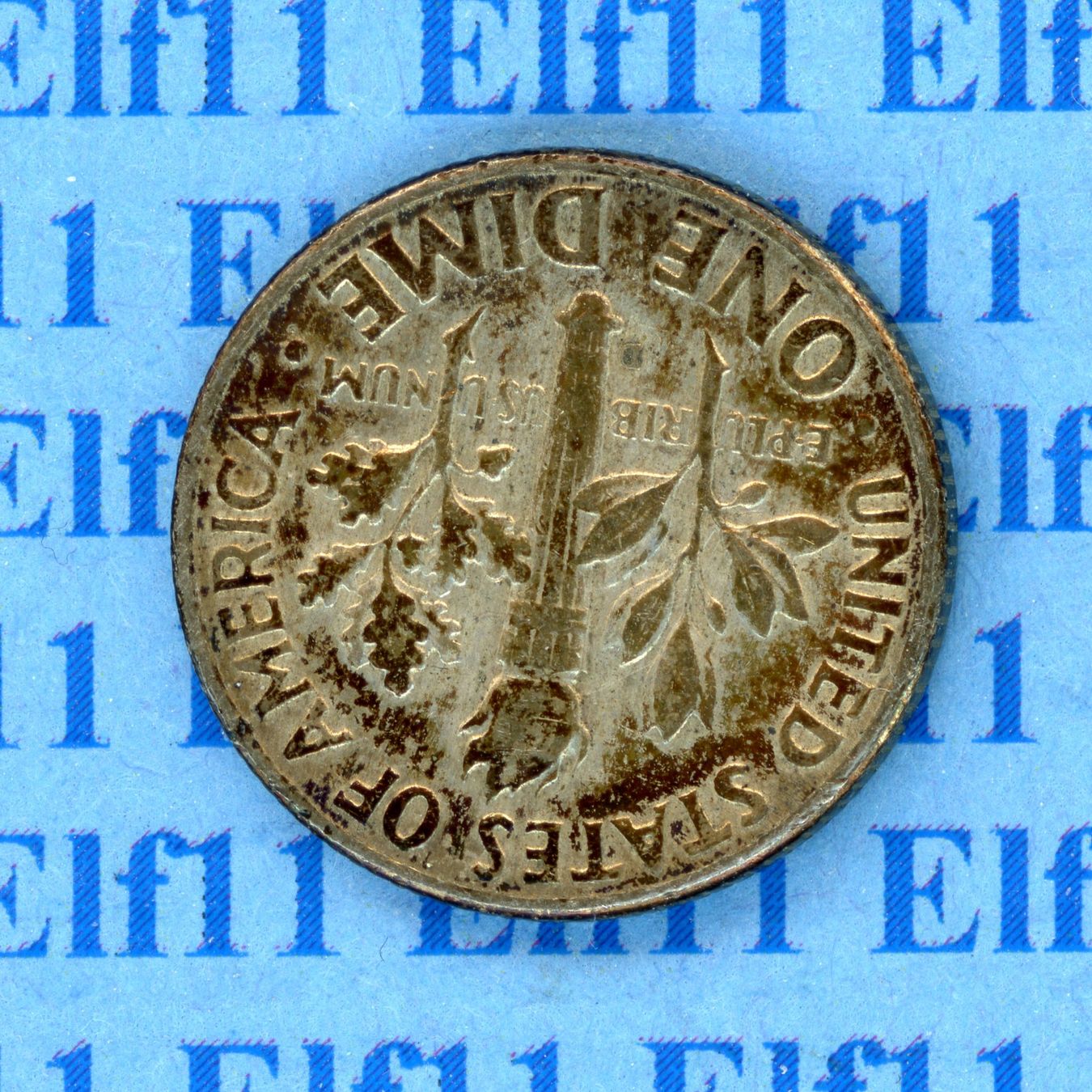 Tutti le monete: USD___0.10 1964D -vz 10 Cents – Usato da Widnau venduto da Elf11 1