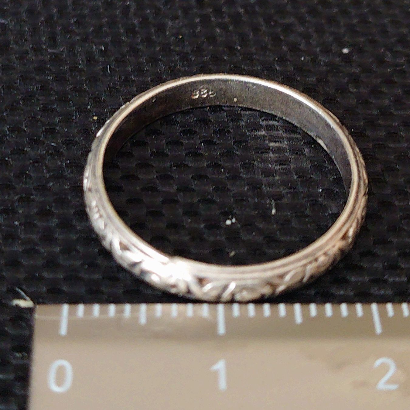 Anelli: Alter Art Deco Silber Ring / 835er Silber – Usato da Allschwil venduto da Swisstoybox