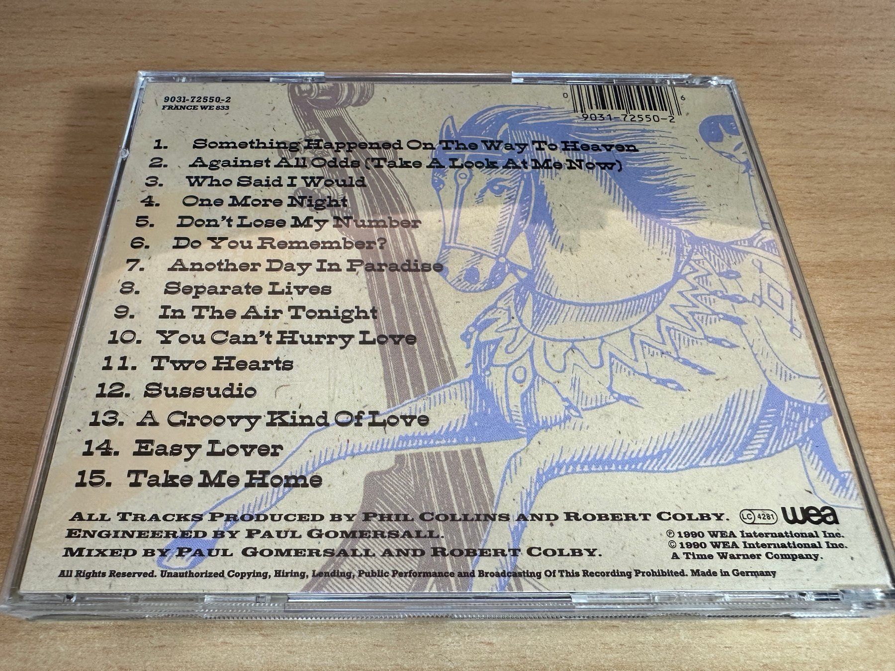 CDs: Phil Collins – Serious Hits...Live! – Gebraucht aus Rikon im Tösstal von Alpenmutz 1
