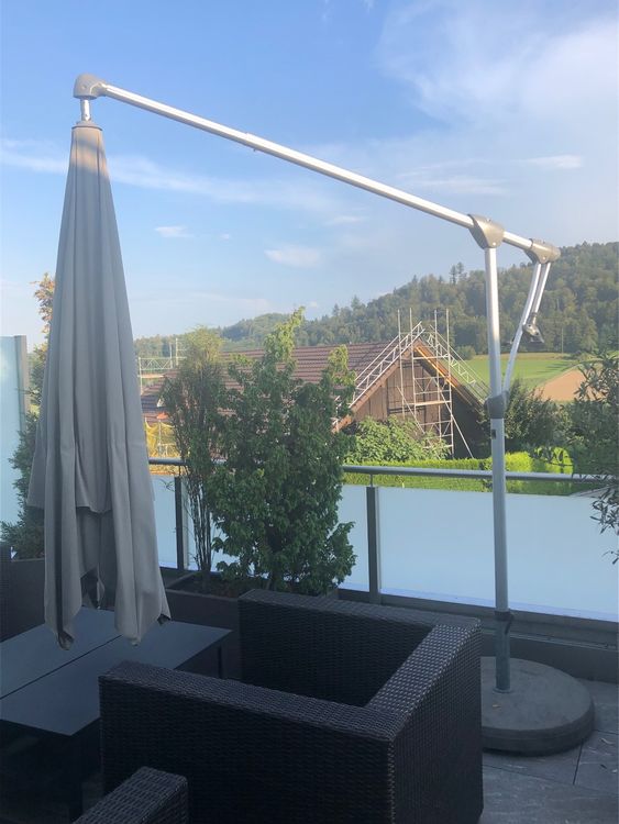 Glatz Sunwing C+ Sonnenschirm mit Betonsockel Kaufen auf Ricardo