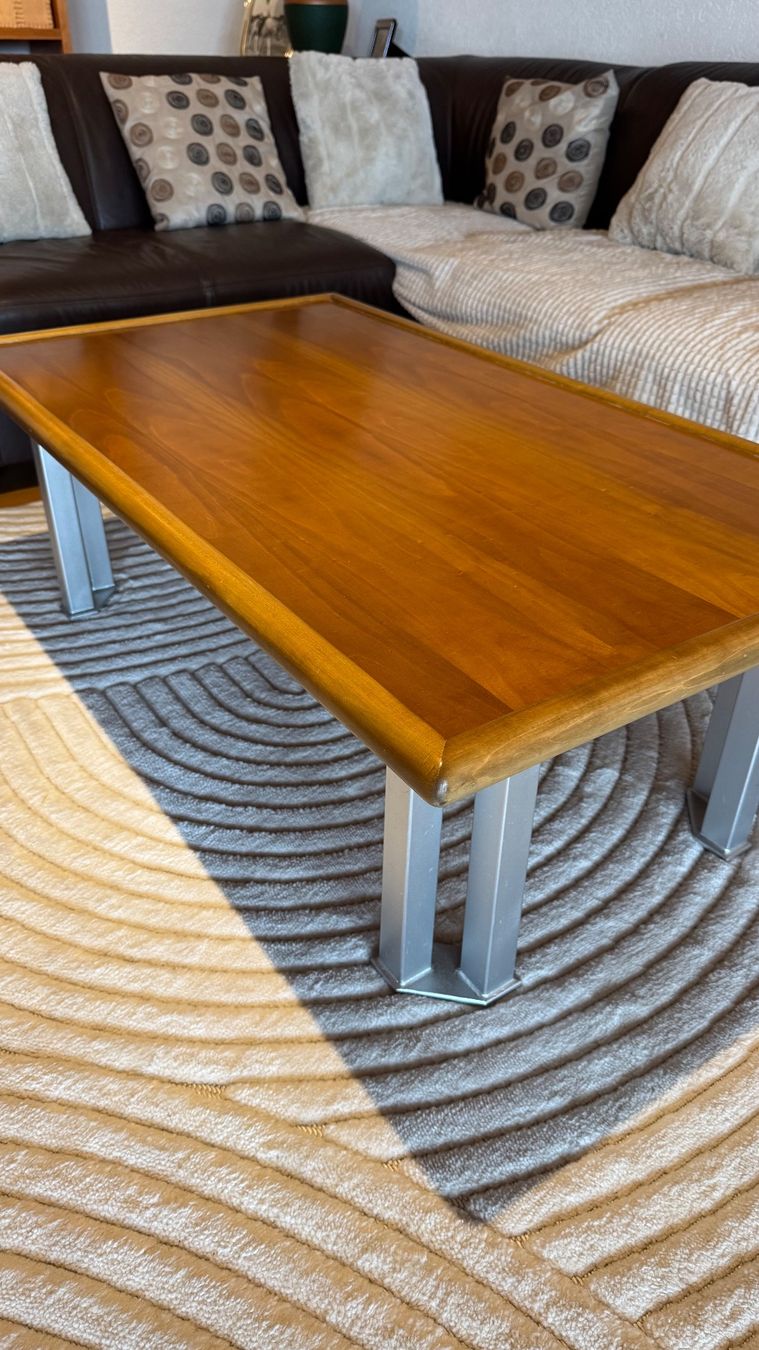 Tables: Table basse en bois et métal – D'occasion à Bulle par Math2601 2
