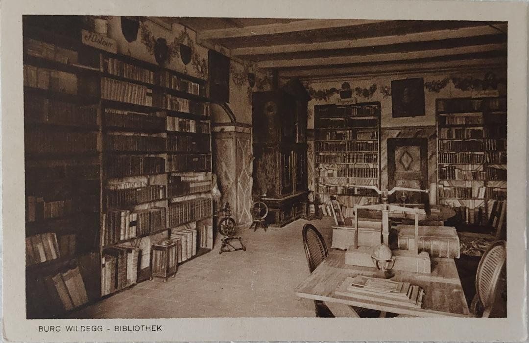 Cartes postales: WILDEGG - Burg - Bibliothek – D'occasion à Delémont par Domdom1