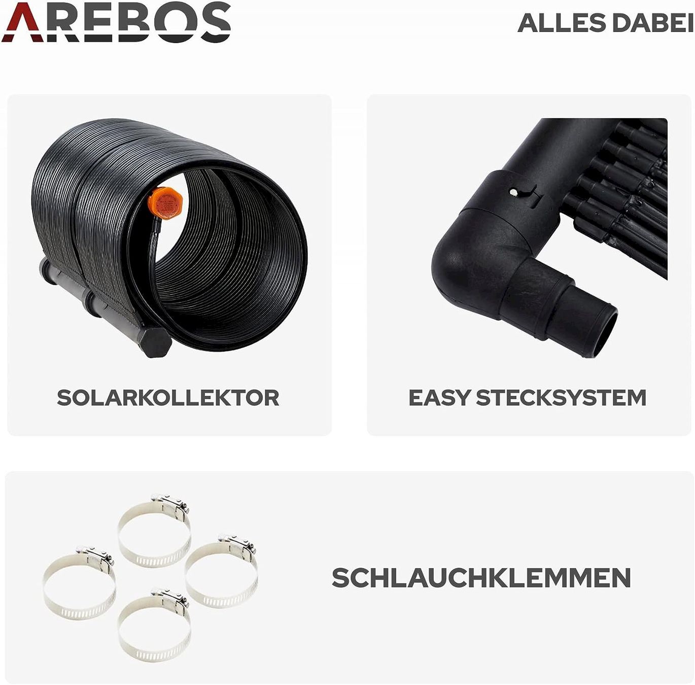 Piscines: AREBOS Poolheizung 66x300cm – Neuf avec emballage d'origine à Bottighofen par zaap 6