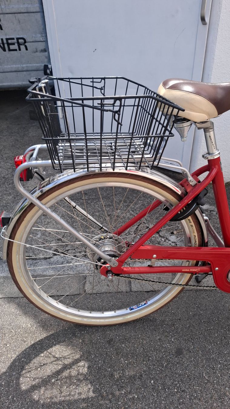Villiger Velos: Rotes Stadtrad von Villiger mit Gangschaltung, Sommer! – Gebraucht aus Dietikon von mis_brocki 2