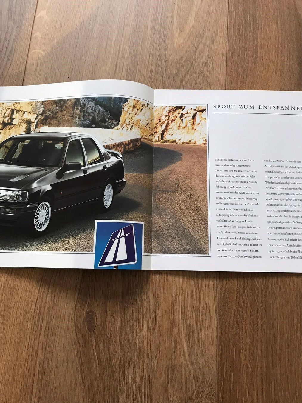 Ford Documenti: Ford Sierra Cosworth Prospekt – Nuovo (secondo la descrizione) da Freienstein venduto da Golfbueb 6