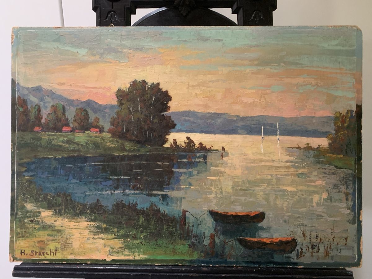 Tableaux: STERCHI HANS – D'occasion à Wolfhalden par SecondAntique 1