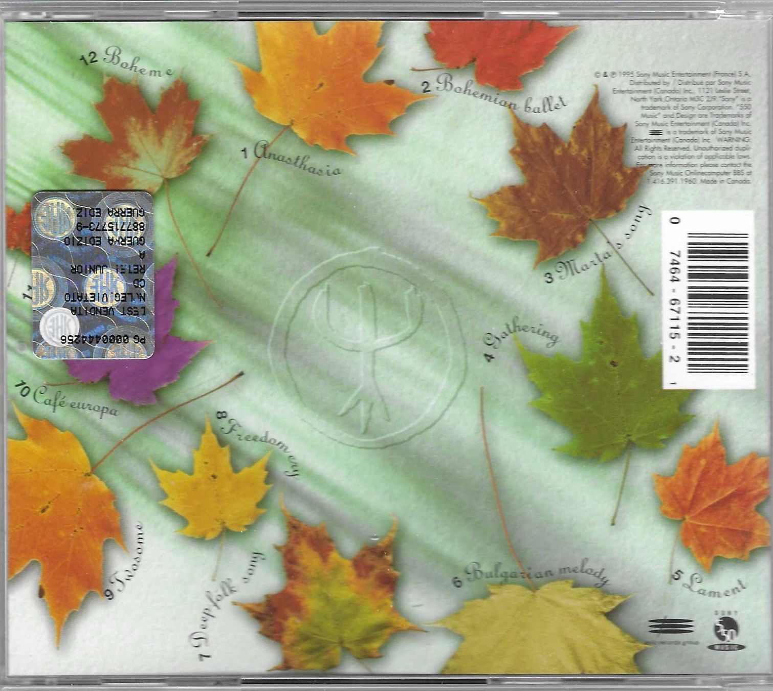 CD: DEEP FOREST  -  BOHEME – Usato da Bex venduto da Giorgiob 1