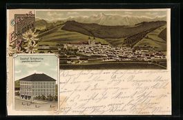 Litho Einsiedeln, Gasthof St. Katharina 