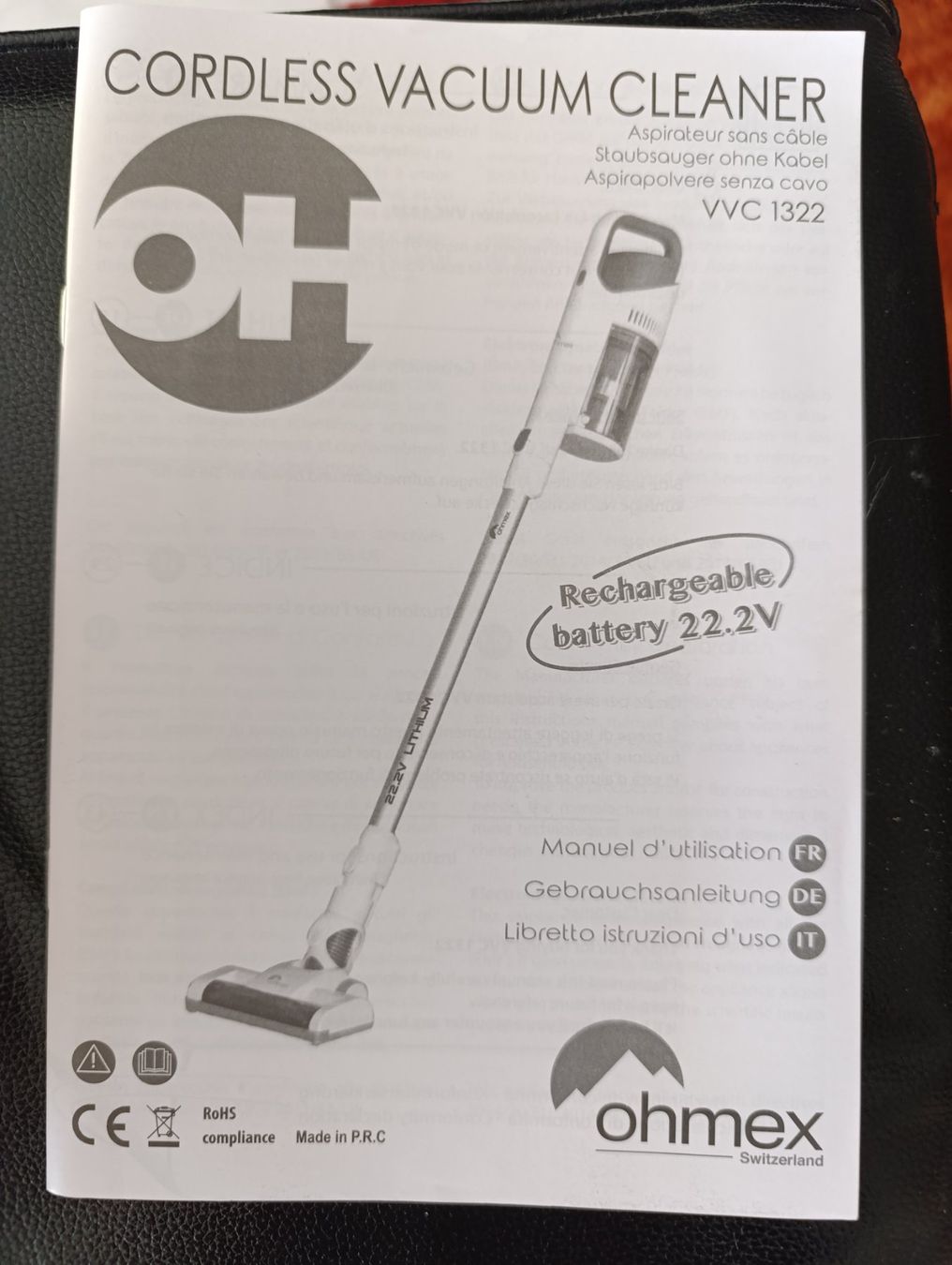 Ohmex Staubsauger & Zubehör: Aspirateur sans câble Ohmex – Gebraucht aus St-Cergue von Neviana 3