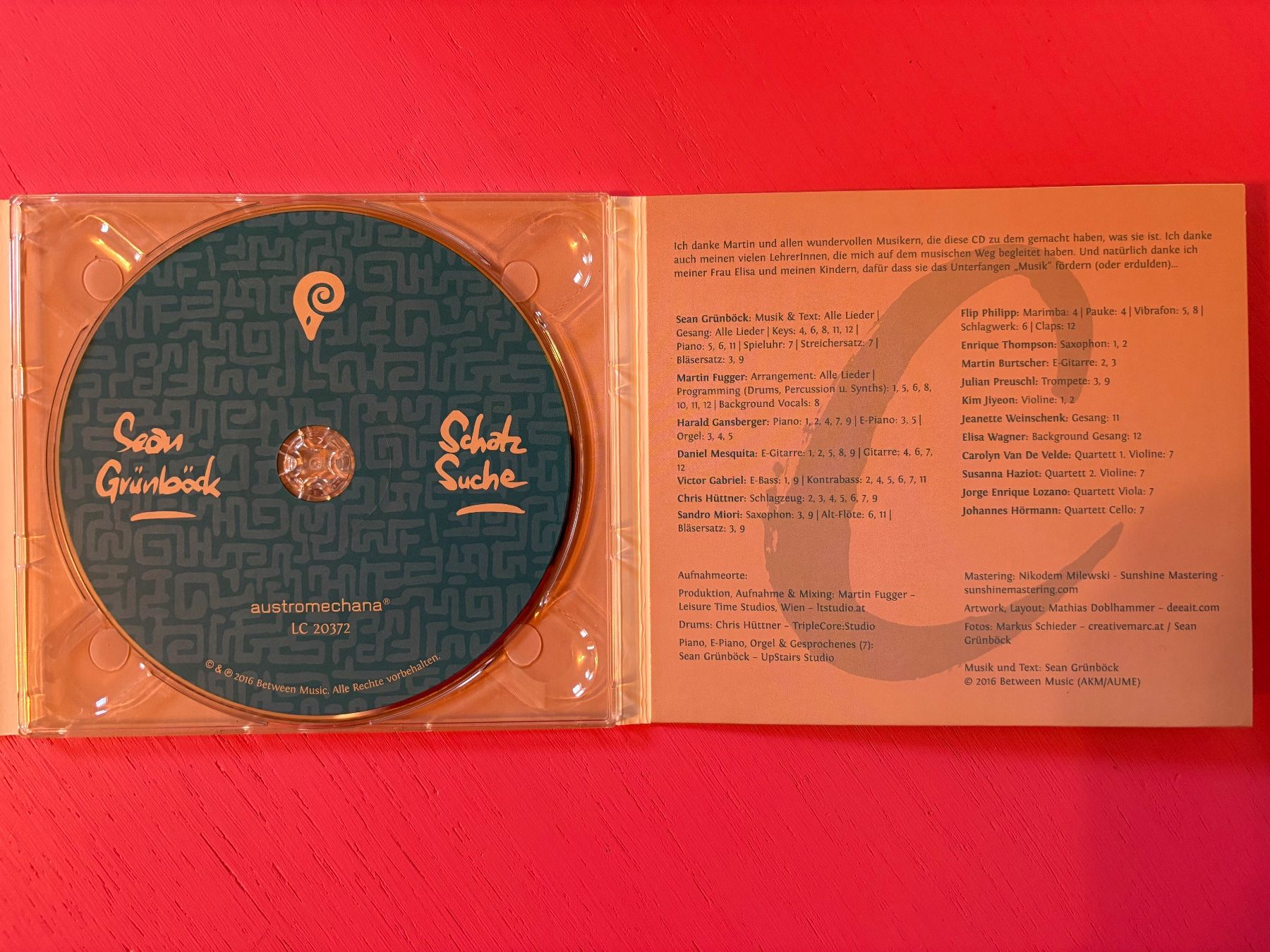 CD: Sean Grünböck - Schatzsuche – Usato da Lützelflüh-Goldbach venduto da Deiv4 3