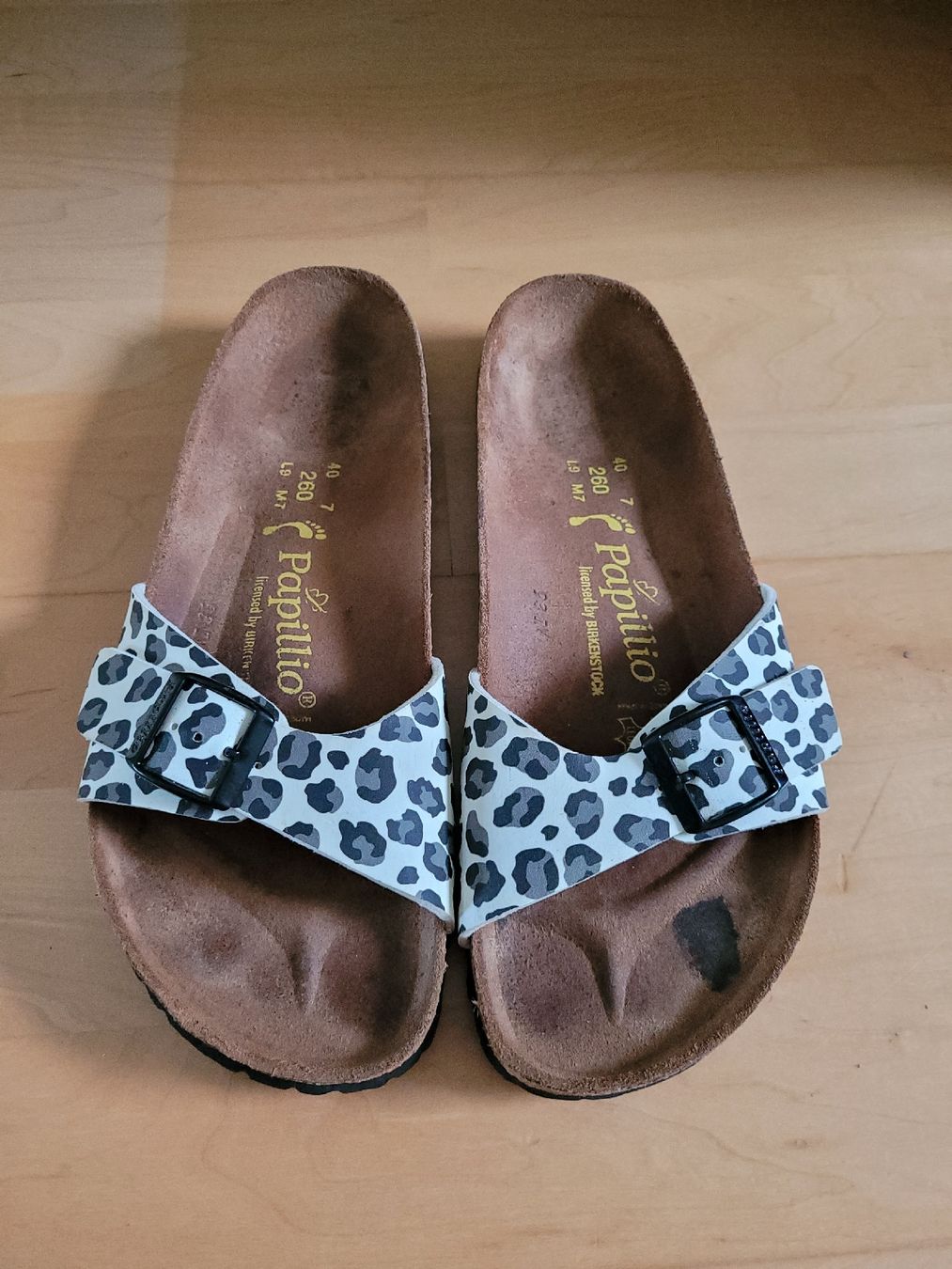 Damenschuhe: Papillio Sandalen Leopard, Gr 40  – Gebraucht aus Büren NW von nie_k6382 1
