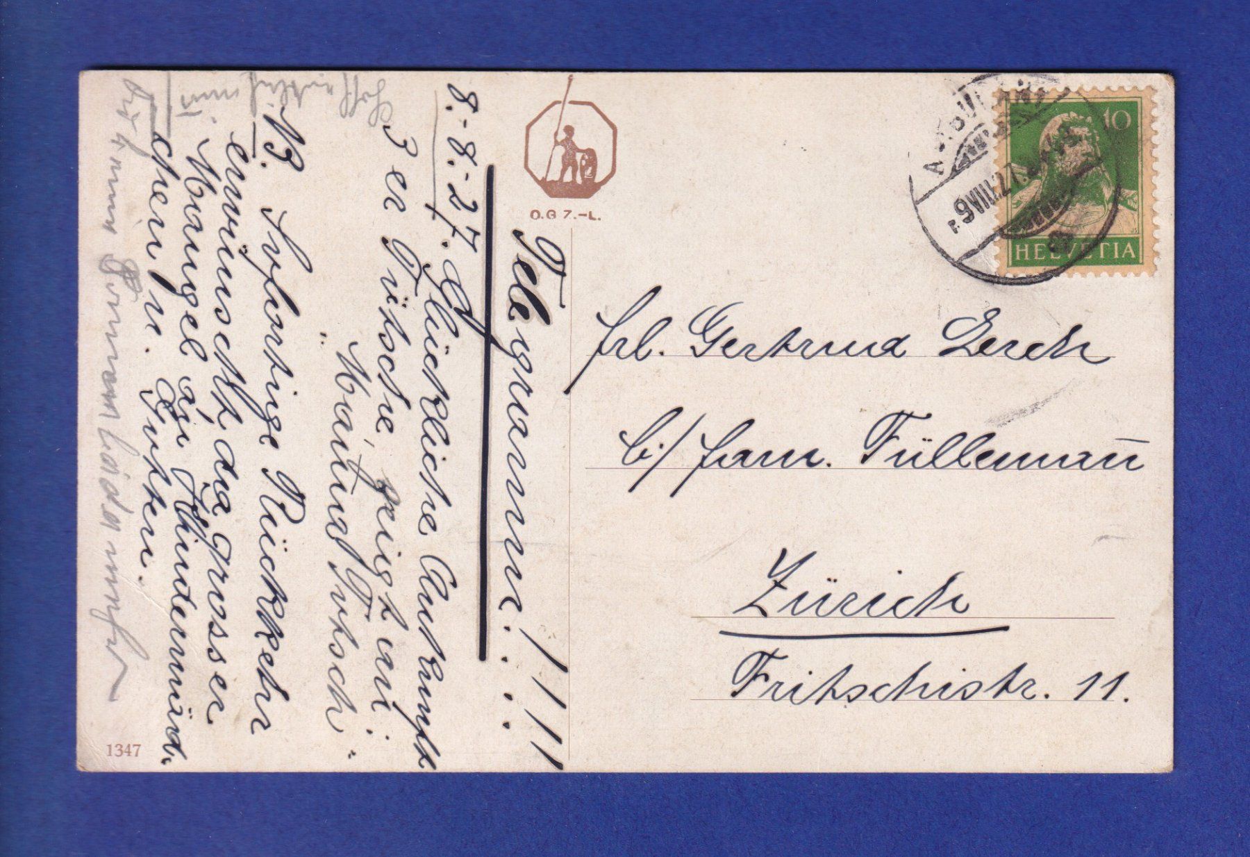Cartoline postali: CHAT - Balle – Usato da Pully venduto da nicecards-shop 1