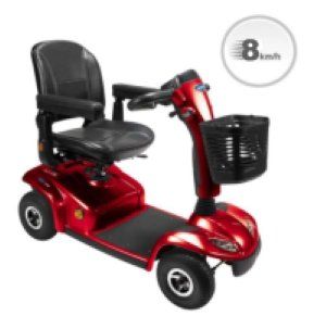 Elektromobile: Invacare Elektromobil Leo rot – Gebraucht aus Domat/Ems von dep_8ll9