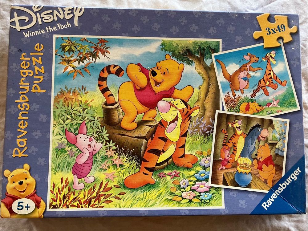 Ravensburger DISNEY Puzzle Winnie the Pooh 3x49 Teile Kaufen auf Ricardo