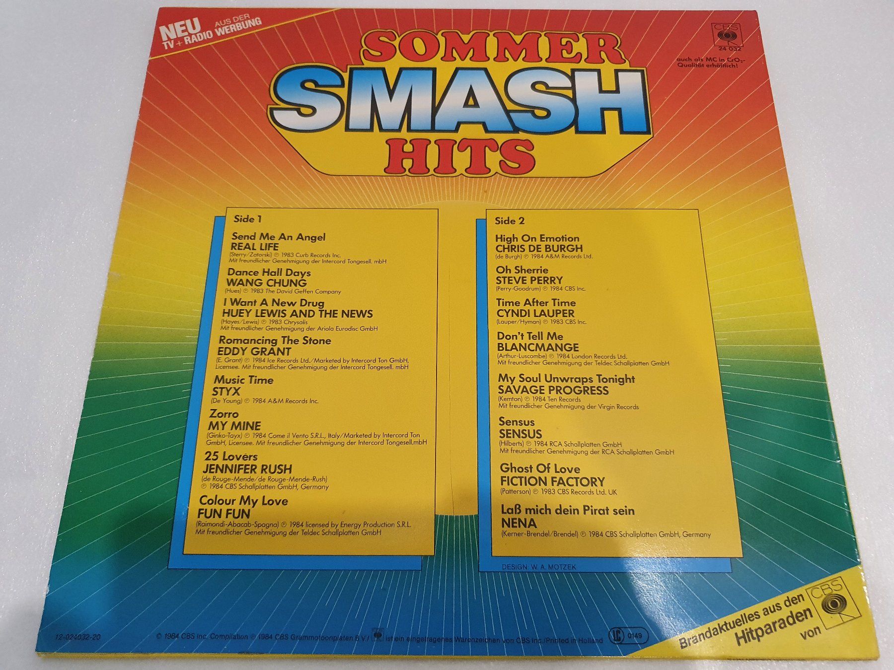 Dischi in vinile: Sommer Smash Hits – Usato da Uster venduto da Vinyl-Leidenschaft 1