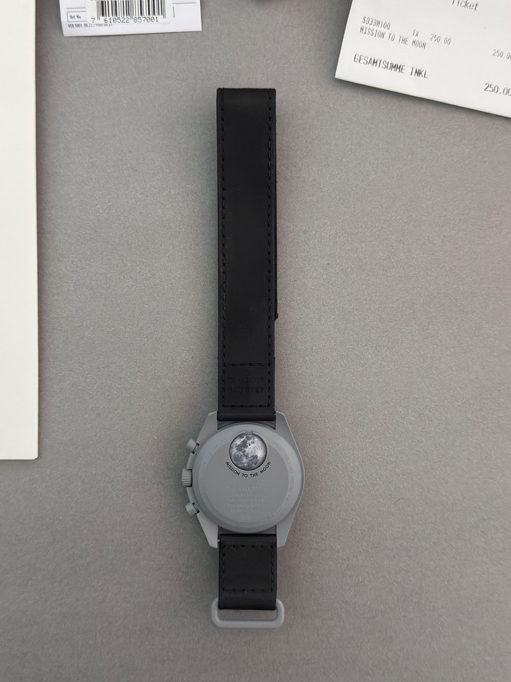 Swatch Uhren: Moonswatch "Mission to the Moon" + Extra bracelet – Gebraucht aus Davesco-Soragno von luganoluxuryshop 3