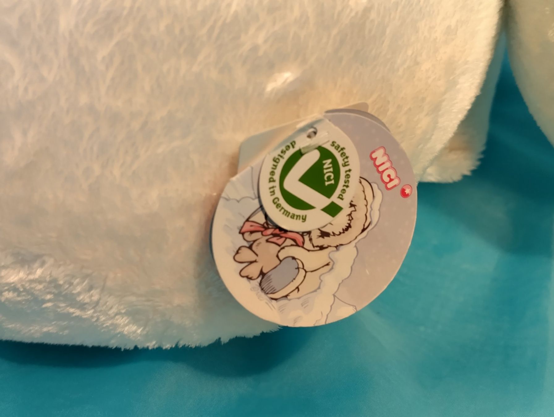 Nici Spielzeuge: XL NICI Eisbär mit Kapuze. L: 80cm – Neu (gemäss Beschreibung) aus Bellach von JingleCherry 2