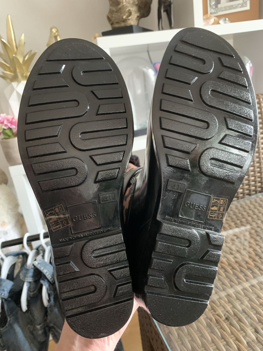 Guess Scarpe da donna: Guess Gummistiefel, Gr. 41, Leo Musteter,! – Nuovo (secondo la descrizione) da Emmenbrücke venduto da Dior09 4
