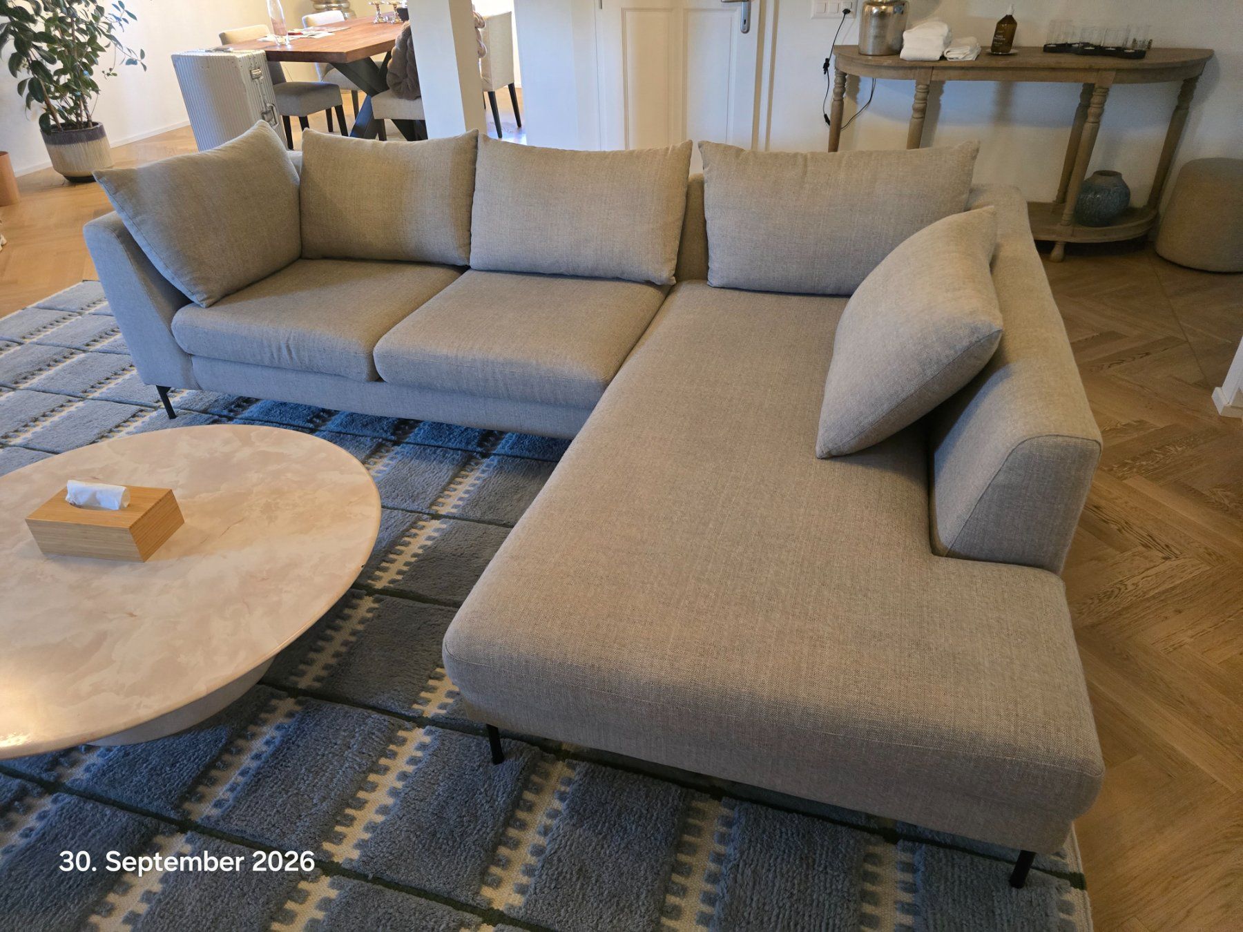 Sofacompany Sofas: Ecksofa von Sofacompany hellgrau neuwertig – D'occasion à Winterthur par wrxwrc 1