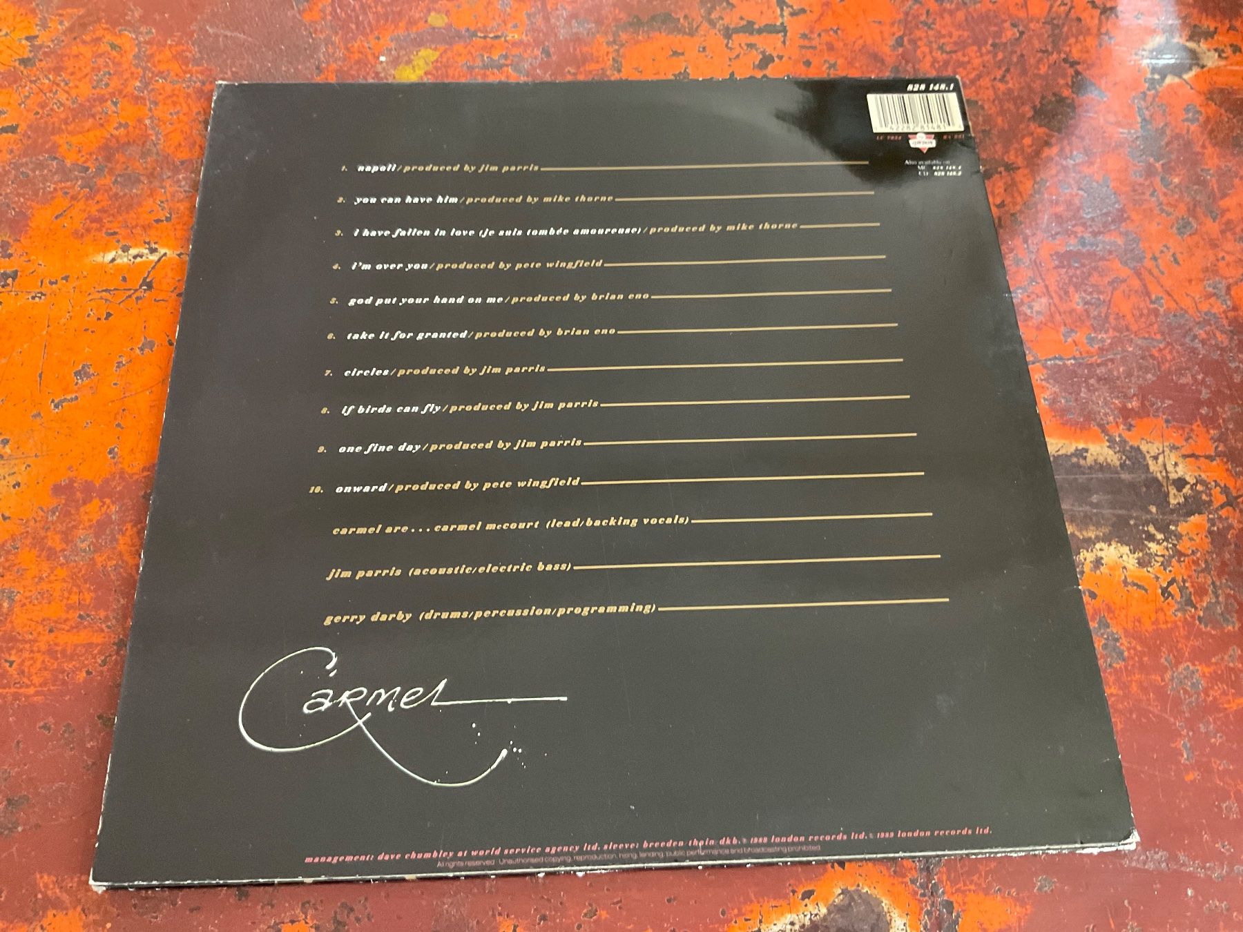 Vinyles: Carmel Set me free LP – D'occasion à Delémont par vinylfreak01 1