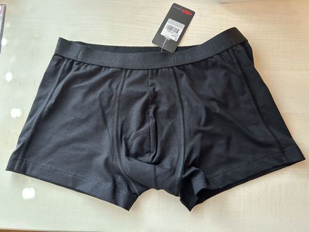 Für Herren: ISA Panty, schwarz, Gr. M, FABRIKNEU