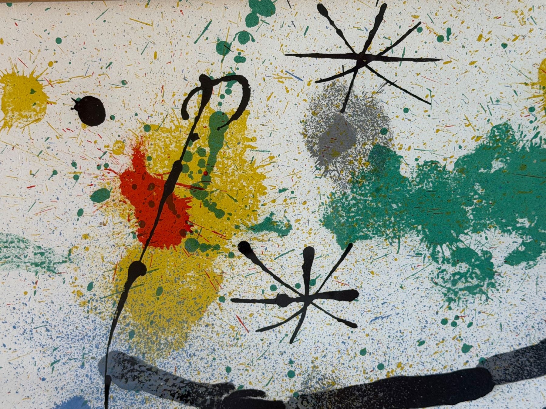 Dipinti: Miro Lithographie Original abstraktes Bild gerahmt – Usato da Basel venduto da PAUL_ART 6