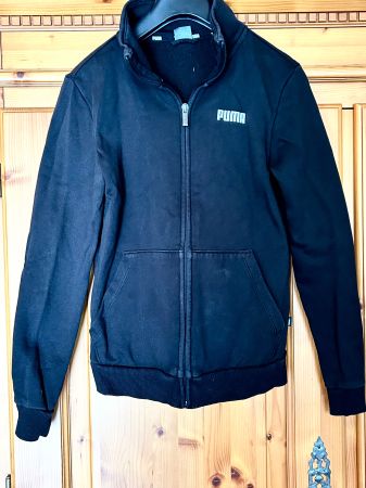 DAMEN PUMA JACKE - SCHWARZ - GRÖSSE XS - (AN)