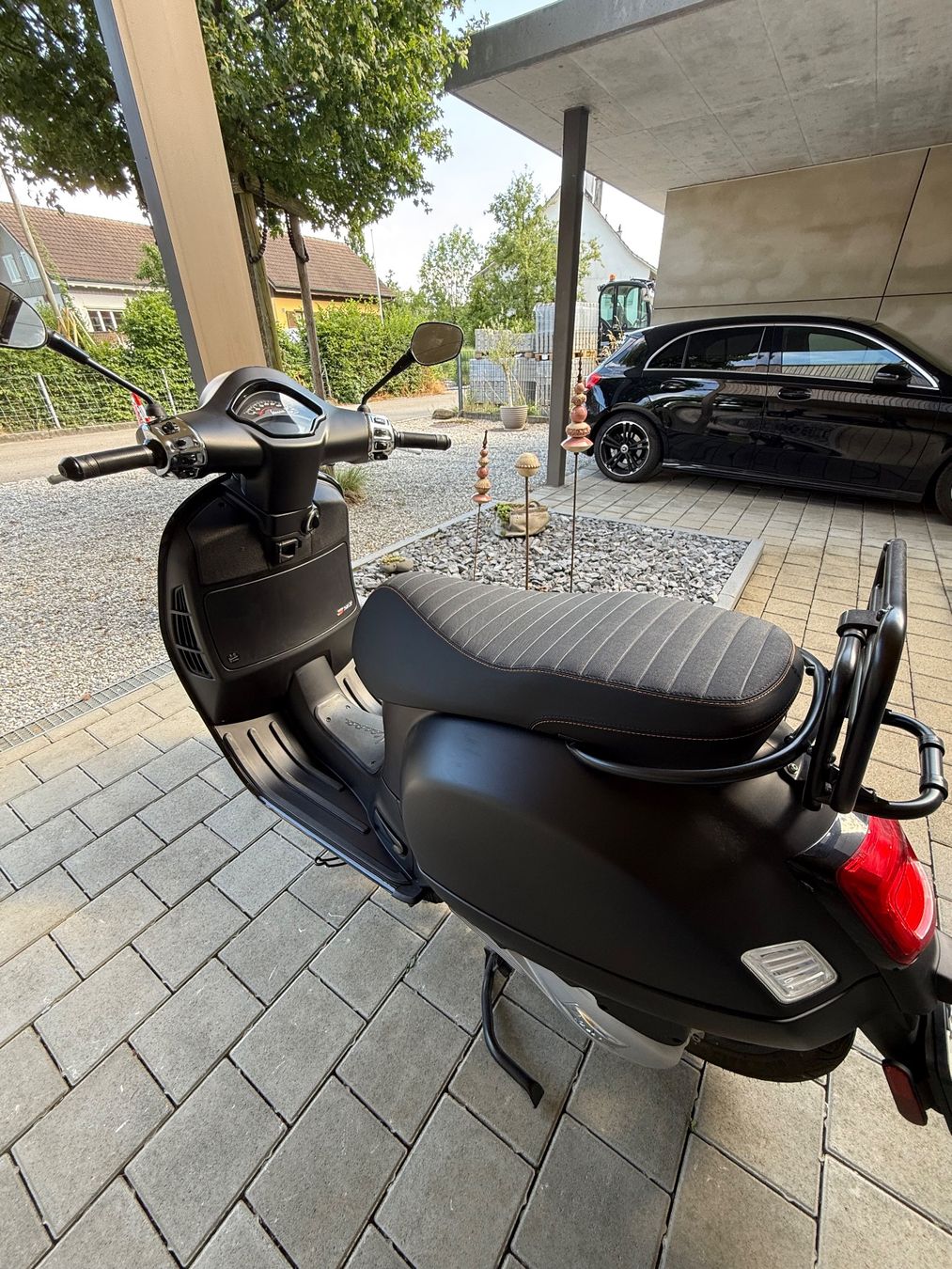 Piaggio Strada: Vespa GTS Super Sport 125 ABS Schwarz Matt – Usato da Güttingen venduto da mar_q2dy 4