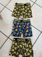 3 Unterhosen Boxershorts Pokemon Jungen Gr.116/ 6 bunt 