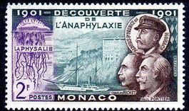 MONACO 1953 ENTDECKUNG DER ANAPHYLAXIE**POSTFRISCH** - M399