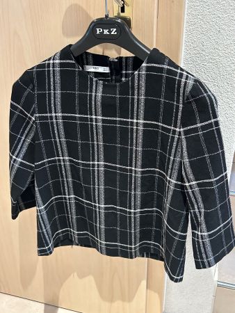 Mango Bluse, Karo Muster, Grösse S, Top Zustand für Herbst!