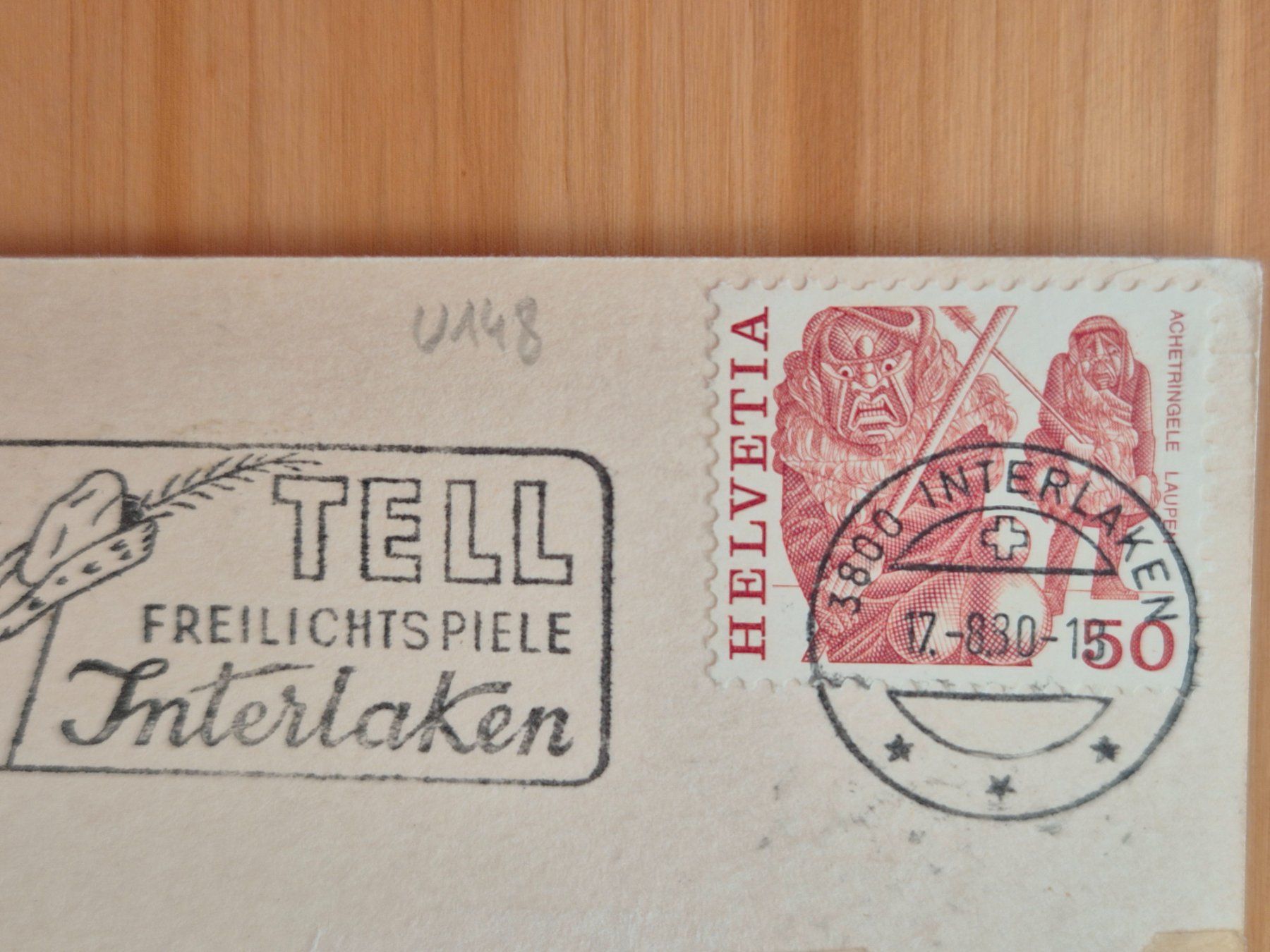 Cartoline postali: BLS - Luogelkinviadukt mit Zug – Usato da St-Léonard venduto da thipif 3