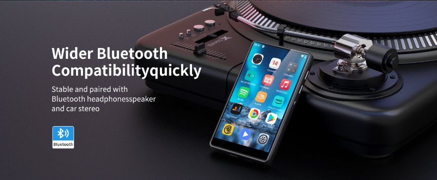 Lettore multimediale portatile: 80GB MP3-Player Android Bluetooth 4"Touchscreen Lautsprecher – Nuovo e nell'imballaggio originale da Genève venduto da Top-Trend 2