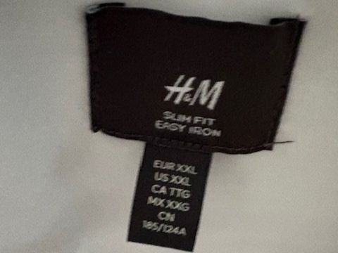 H&M Hemden: weisses Herrenhemd in Grösse XXL – Neu (gemäss Beschreibung) aus Würenlingen von Delfinli1 3