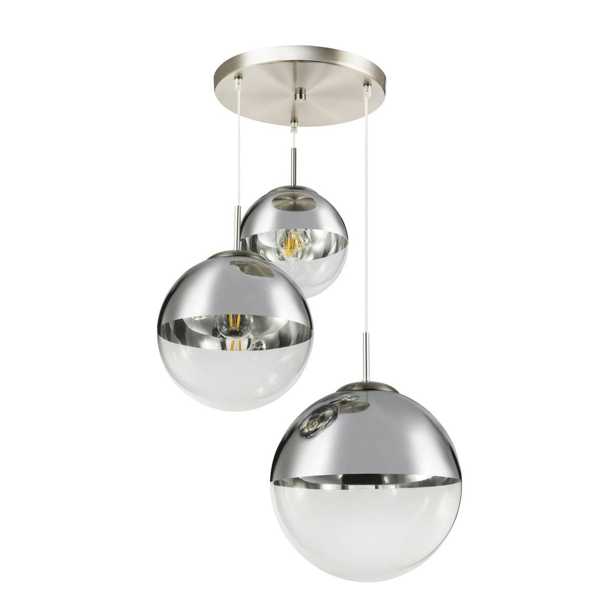 Kronleuchter & Deckenlampen: Pendelleuchte, Glas, Kugelform, 51 cm Ø – Neu (gemäss Beschreibung) aus Kreuzlingen von Smart-Light 6
