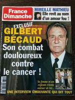 France Dimanche, No 2723, 6.11.1998, G. Bécaud, M. Mathieu
