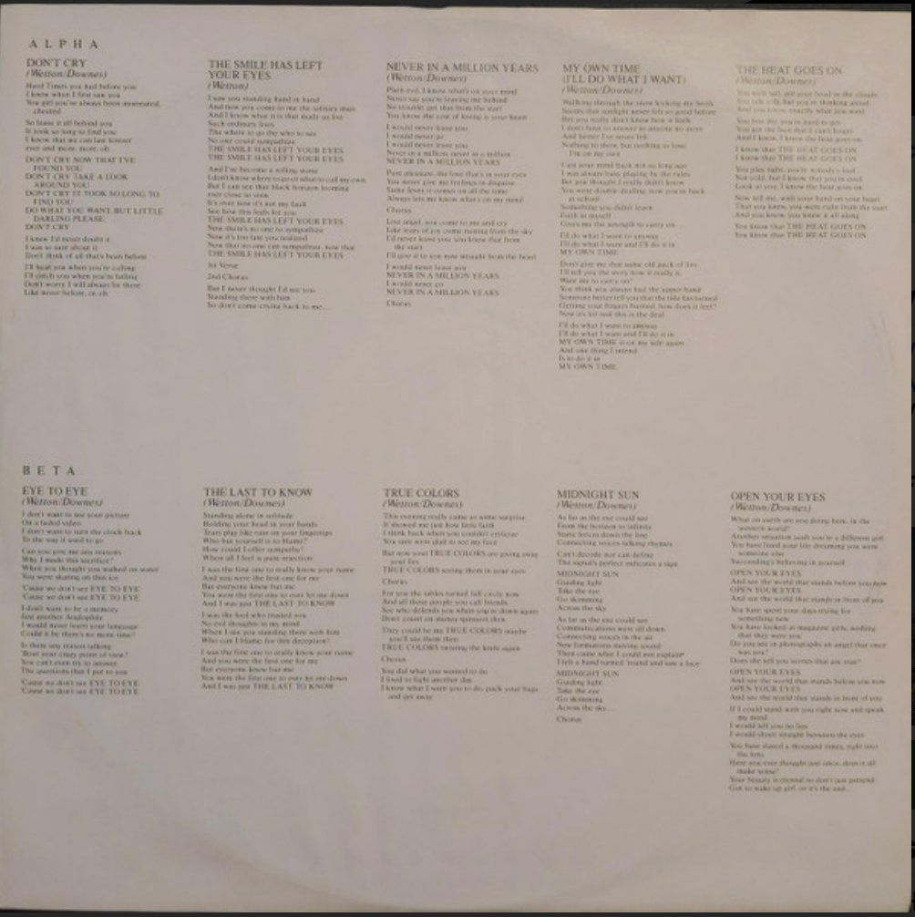 Dischi in vinile: Asia – Alpha / LP / 1983 – Usato da Zürich venduto da LustForLive 5